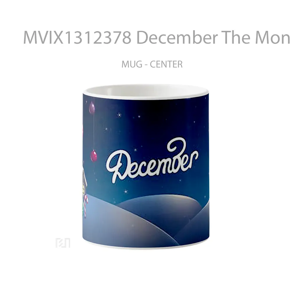 Mug December The Month Of Christmas Gelas Keramik Unik