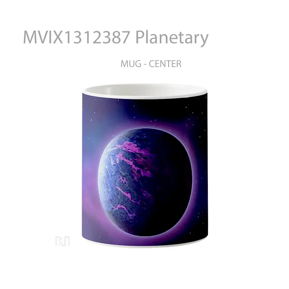 Mug Planetary Gelas Keramik Unik