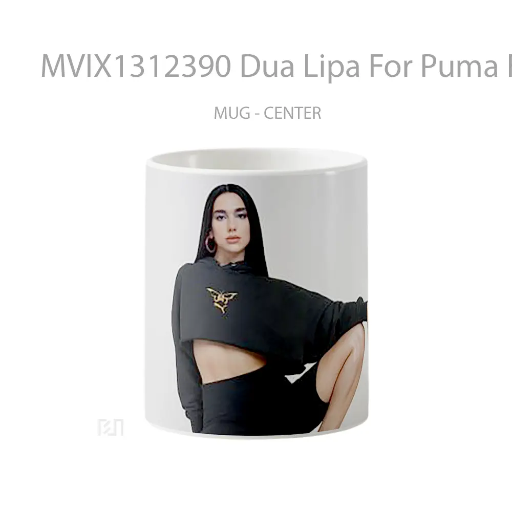 Mug Dua Lipa For Puma Flutur Gelas Selebriti