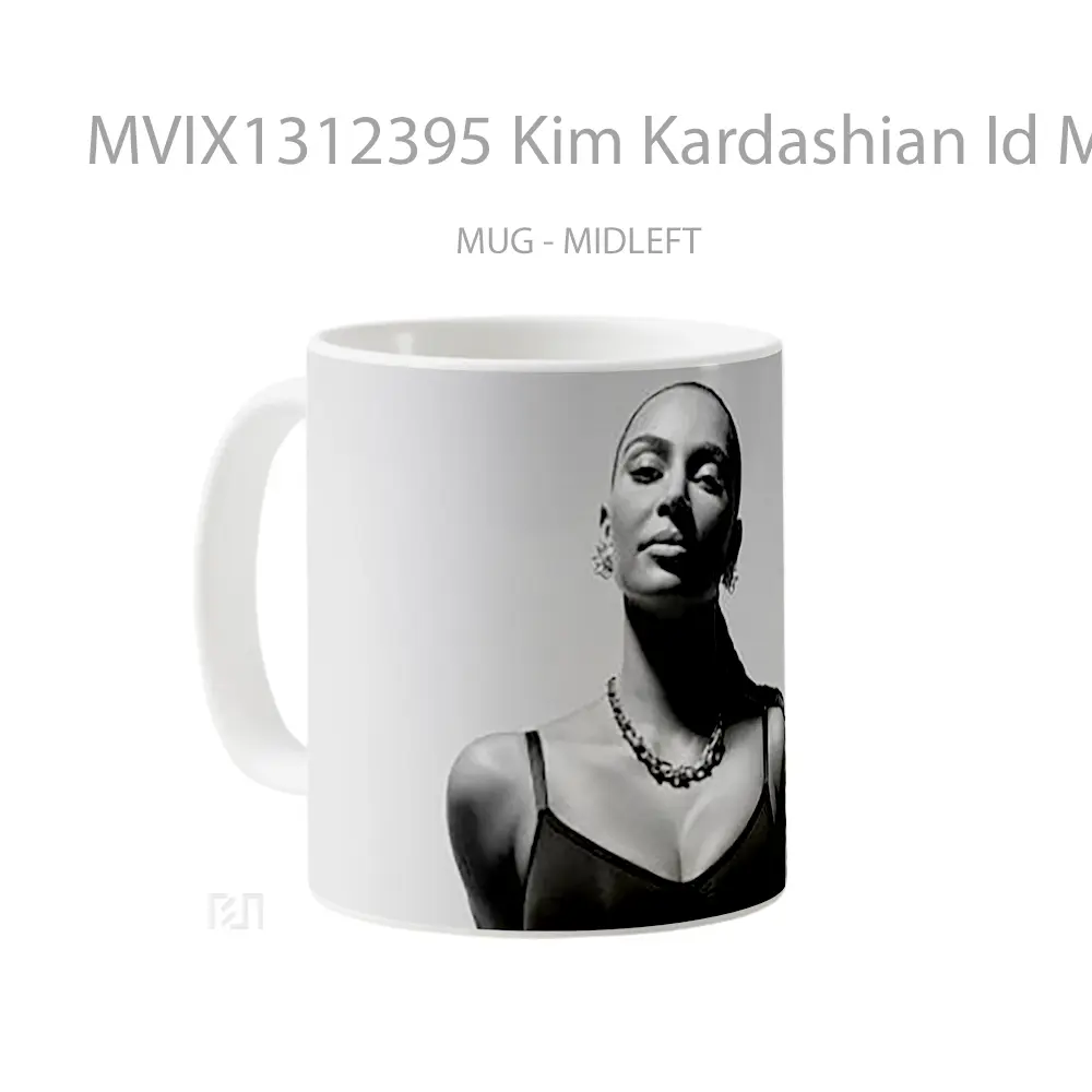 Mug Kim Kardashian Id Magazin Gelas Keramik Unik - All-side / Desain