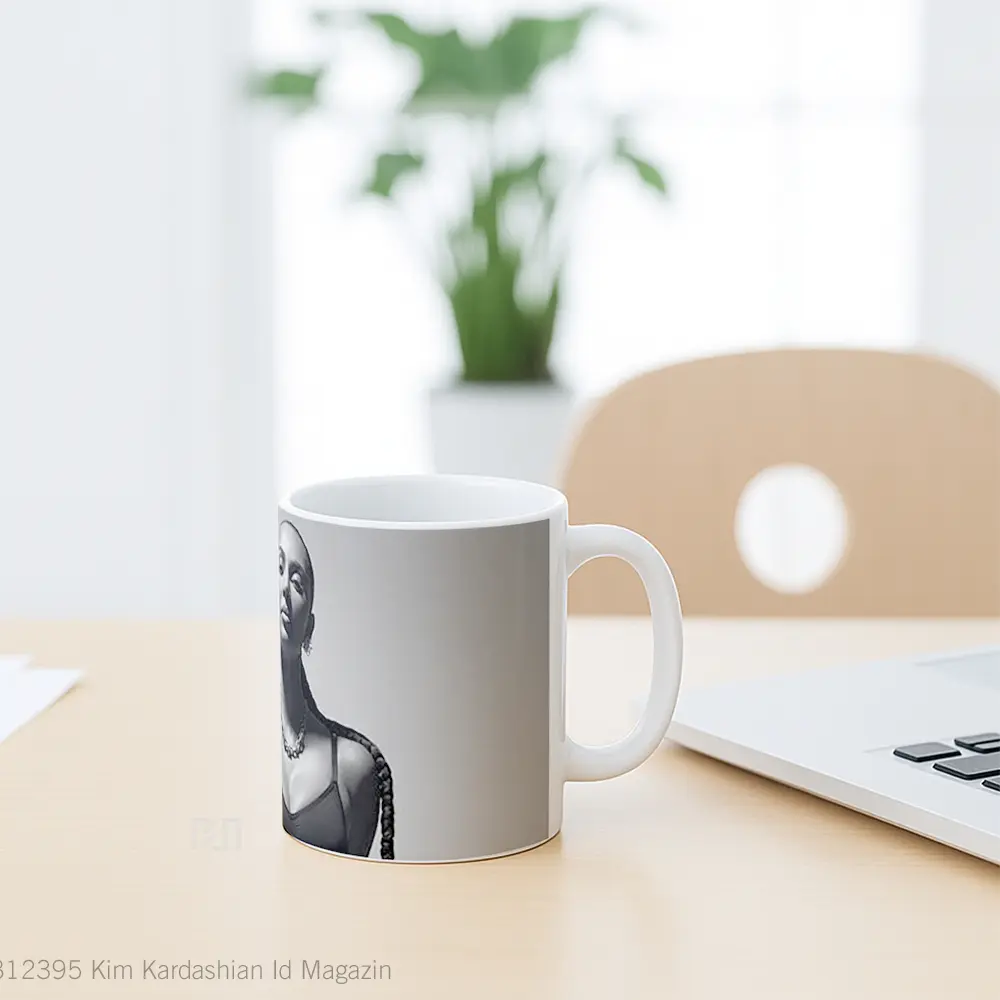 Mug Kim Kardashian Id Magazin Gelas Keramik Unik - All-side / Desain