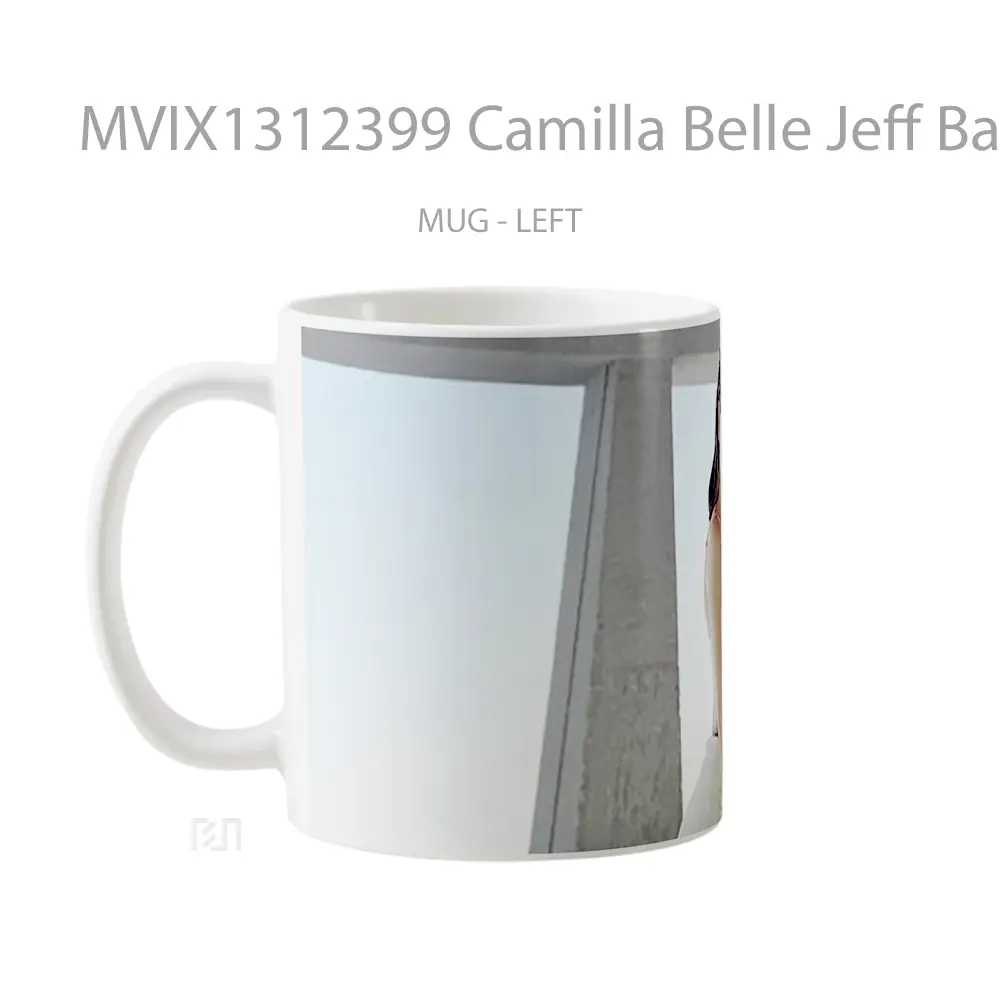 Mug Camilla Belle Jeff Bark Photoshoot Gelas Keramik Unik - All-side / Desain