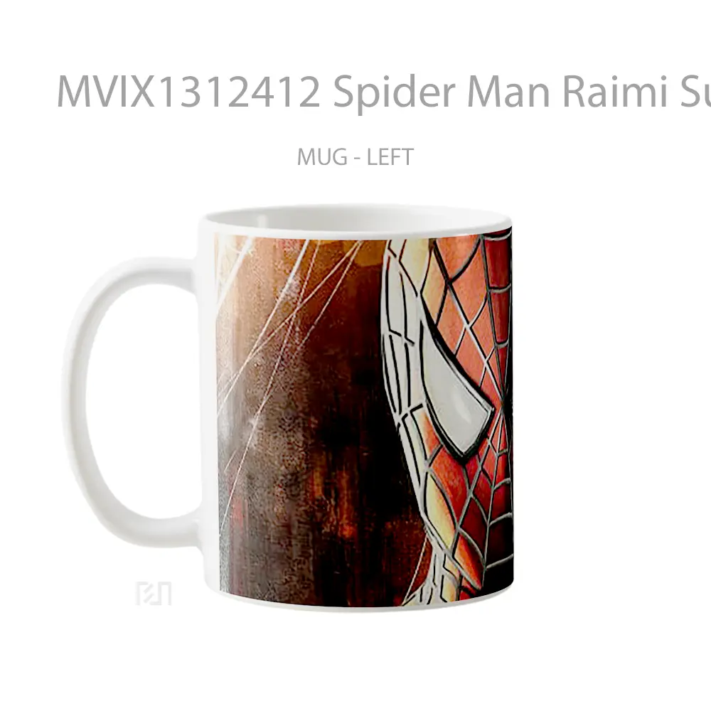 Mug Spider Man Raimi Suit Gelas Superhero - All-side / Desain