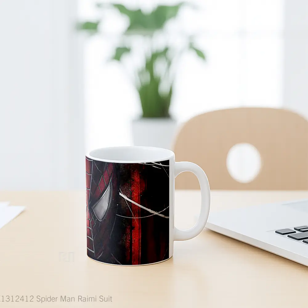 Mug Spider Man Raimi Suit Gelas Superhero - All-side / Desain
