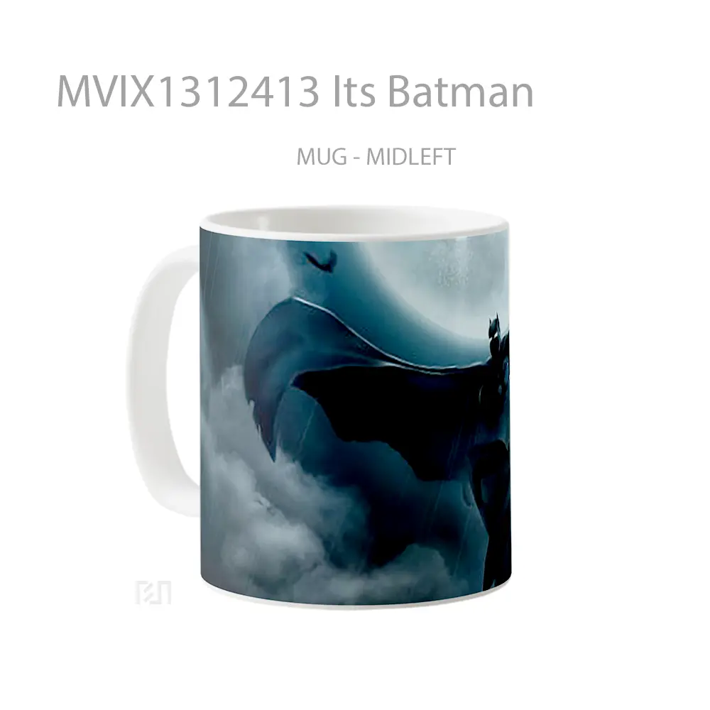 Mug Its Batman Gelas Superhero - All-side / Desain