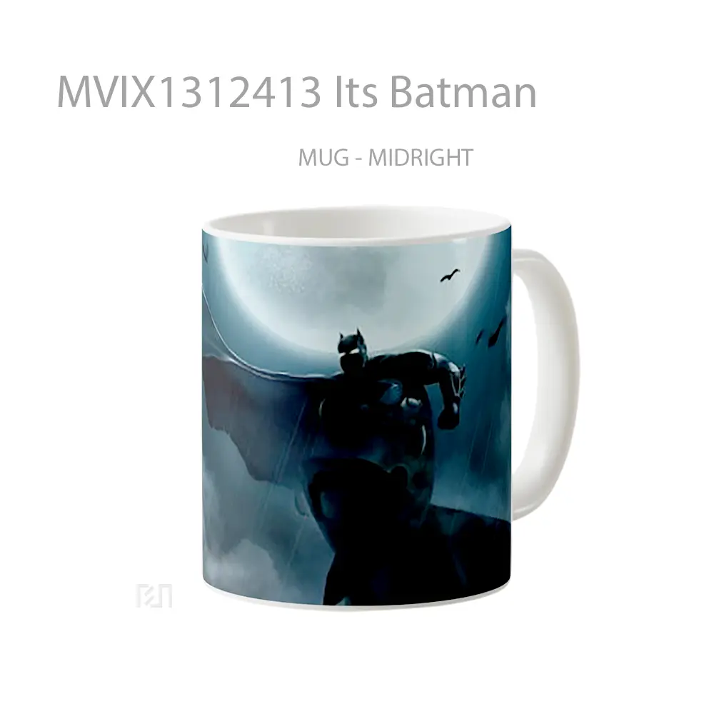 Mug Its Batman Gelas Superhero - All-side / Desain