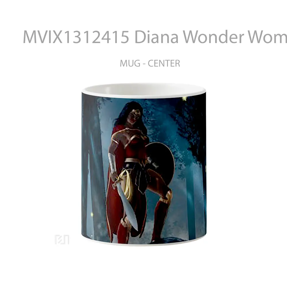 Mug Diana Wonder Woman Gelas Superhero