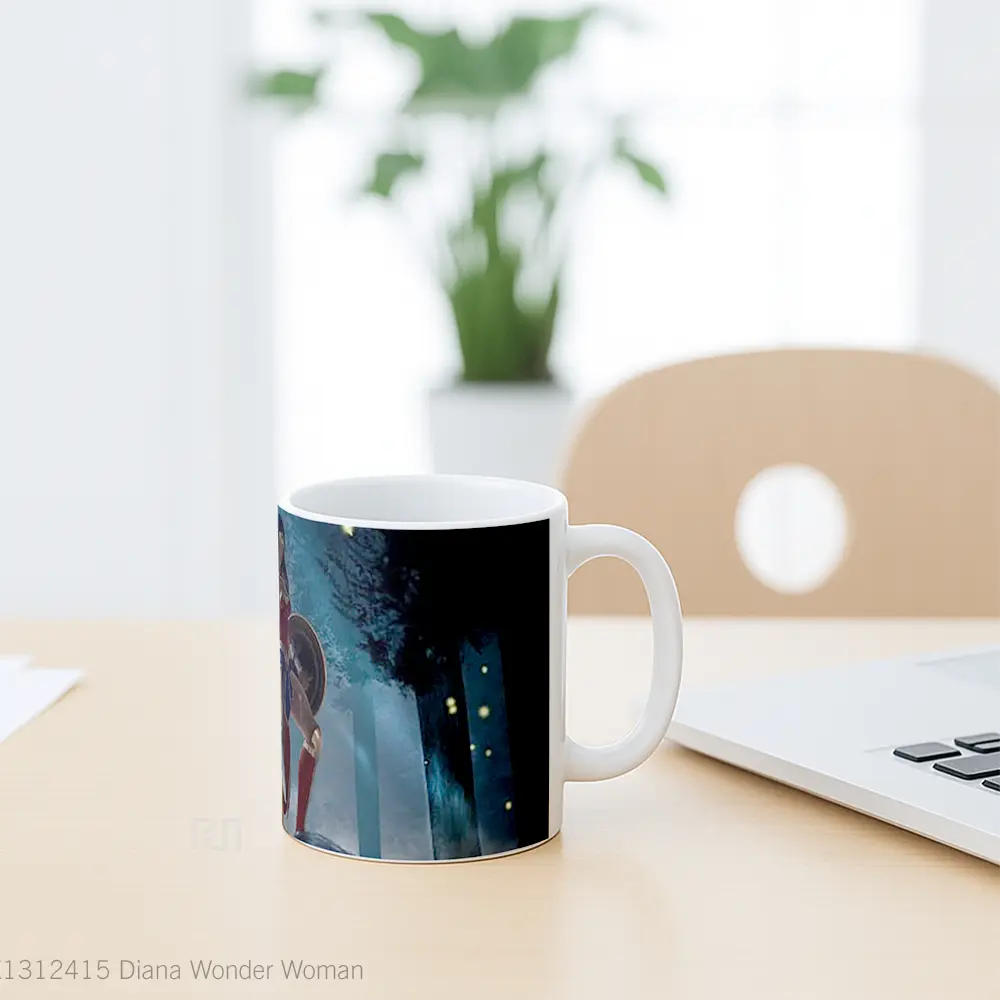 Mug Diana Wonder Woman Gelas Superhero - All-side / Desain