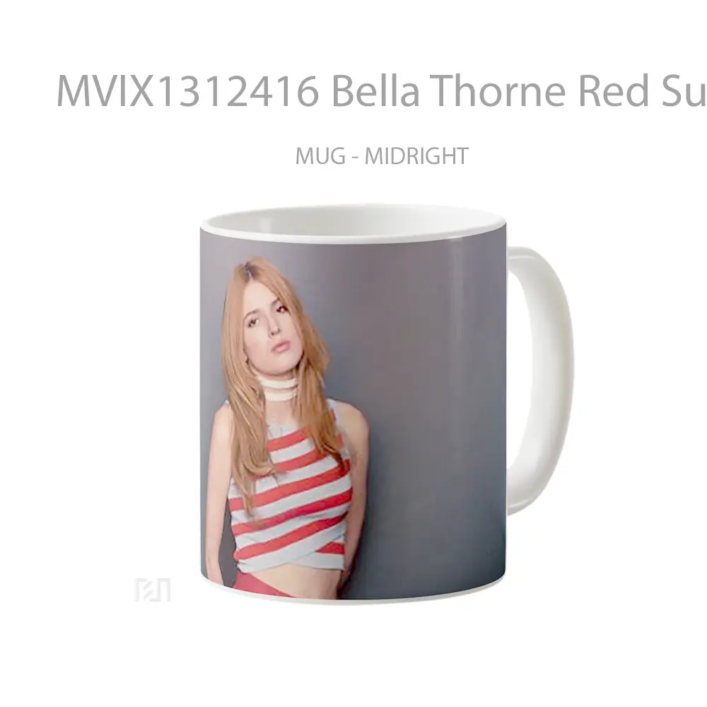 Mug Bella Thorne Red Suit Gelas Keramik Unik - All-side / Desain