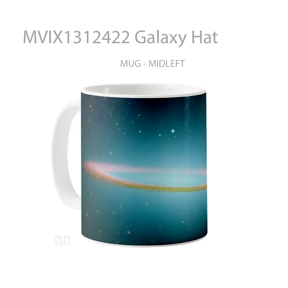 Mug Galaxy Hat Gelas Astronomi - All-side / Desain