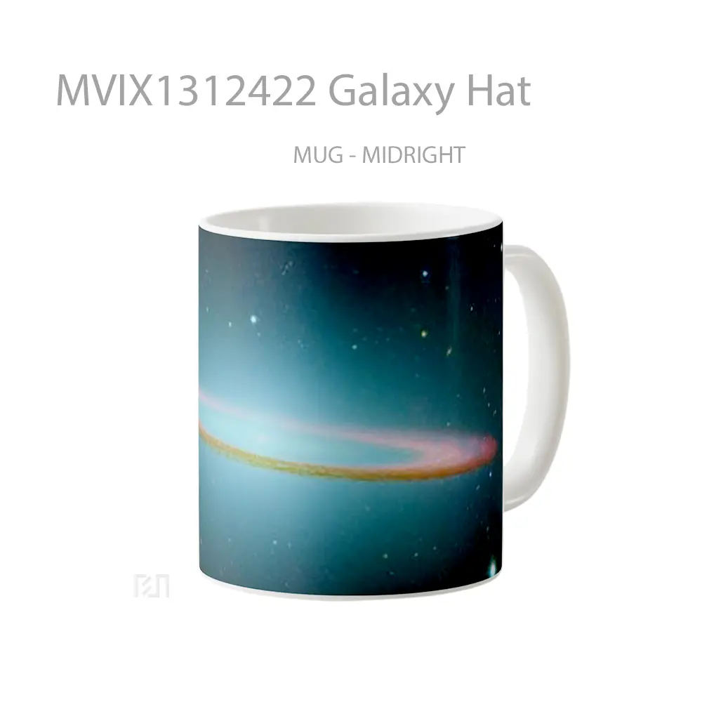 Mug Galaxy Hat Gelas Astronomi - All-side / Desain