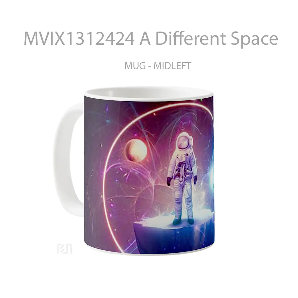 Mug A Different Space Gelas Astronomi - All-side / Desain