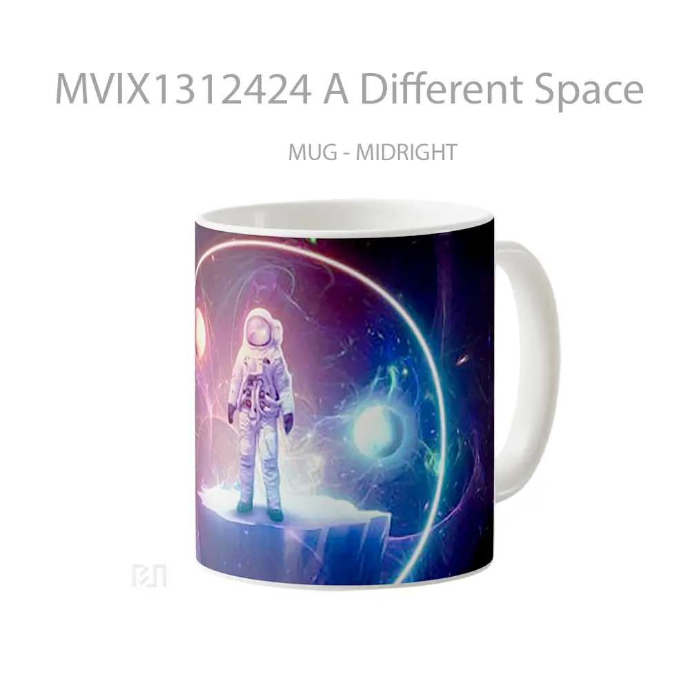 Mug A Different Space Gelas Astronomi - All-side / Desain