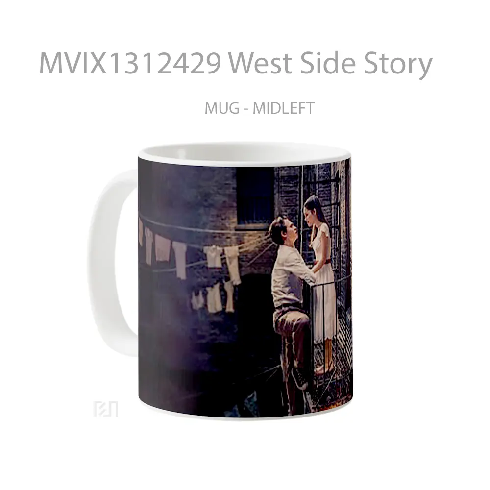 Mug West Side Story Gelas Keramik Unik - All-side / Desain