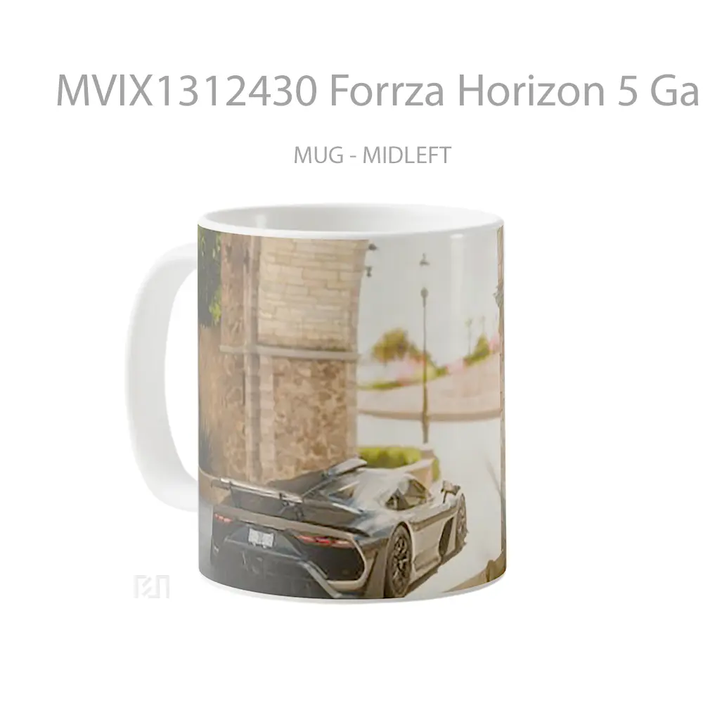 Mug Forrza Horizon 5 Game Cangkir Gamer - All-side / Desain