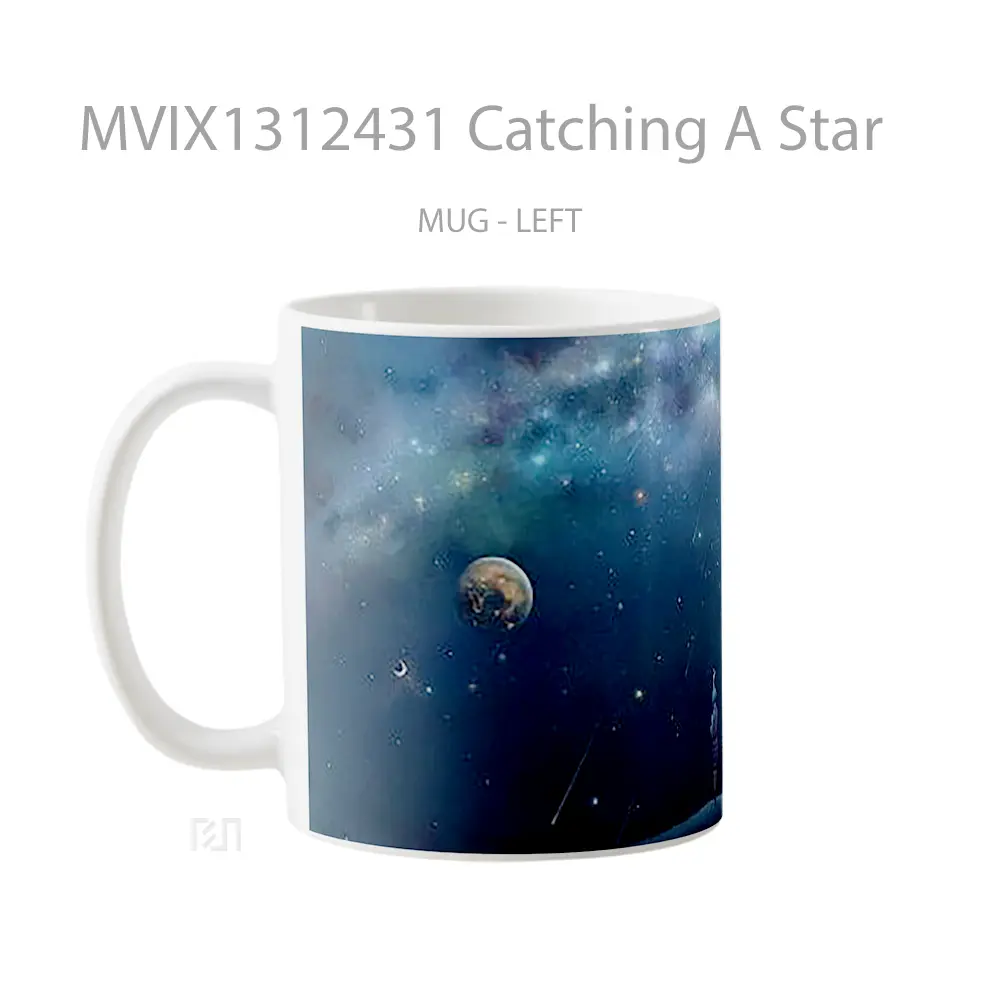 Mug Catching A Star Gelas Astronomi - All-side / Desain