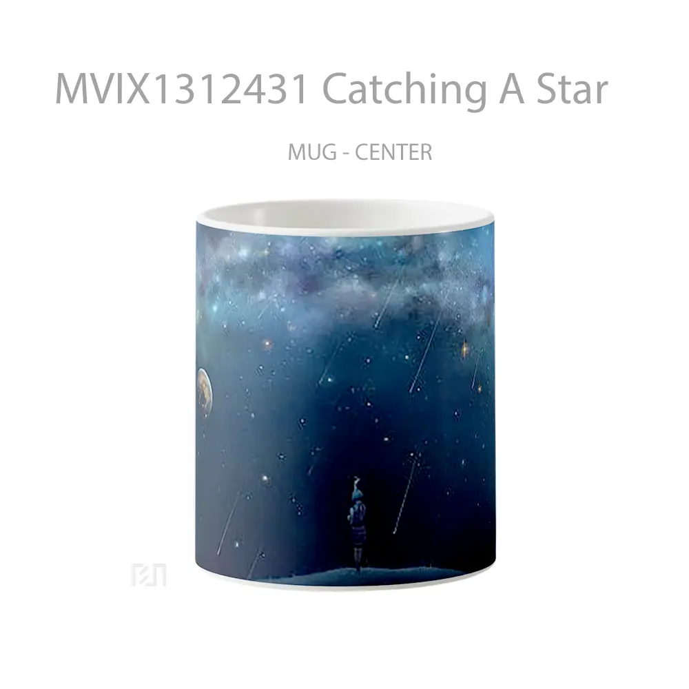 Mug Catching A Star Gelas Astronomi