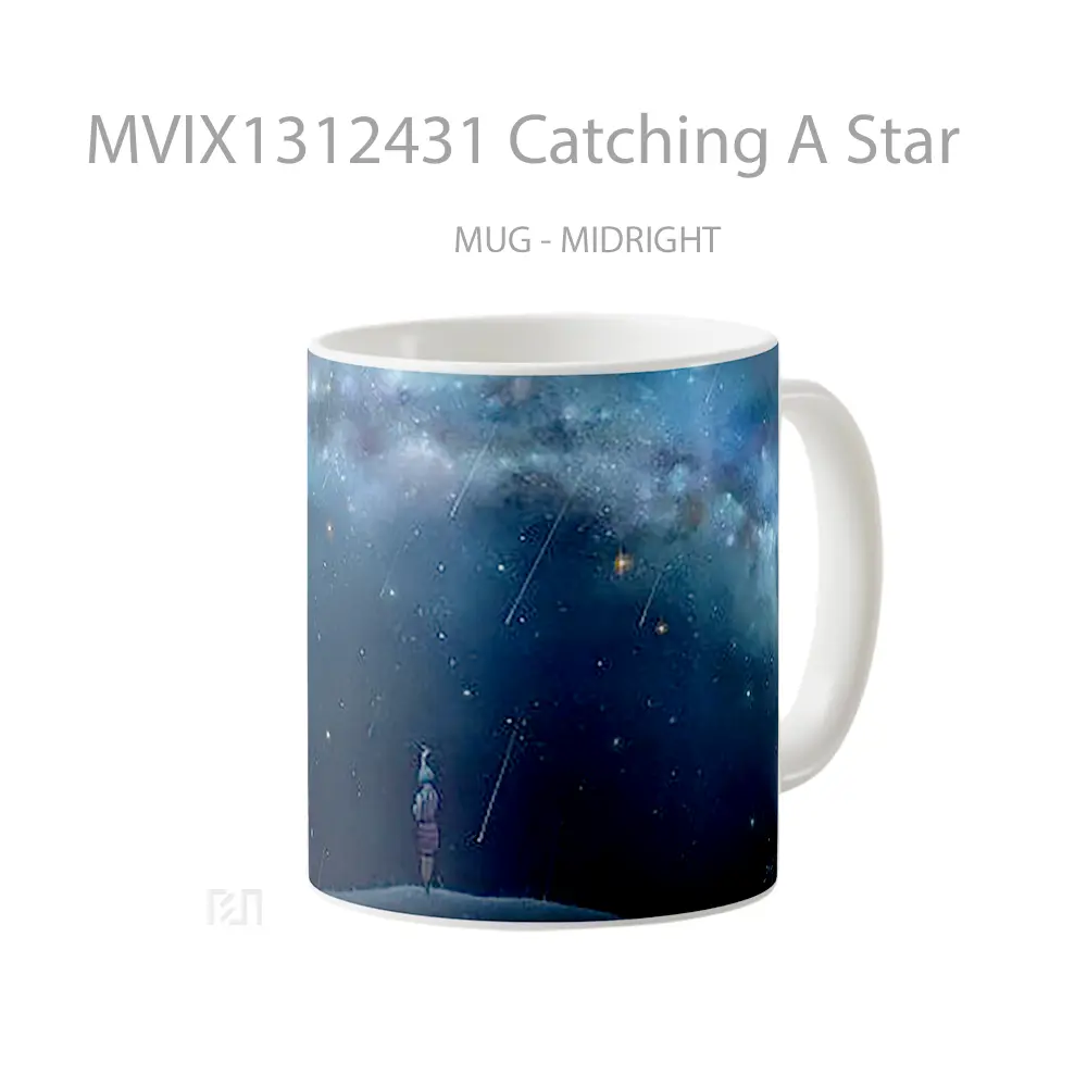 Mug Catching A Star Gelas Astronomi - All-side / Desain