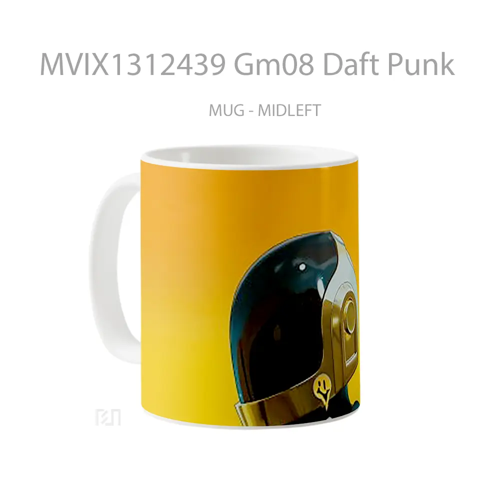 Mug Gm08 Daft Punk Gelas Keramik Unik - All-side / Desain