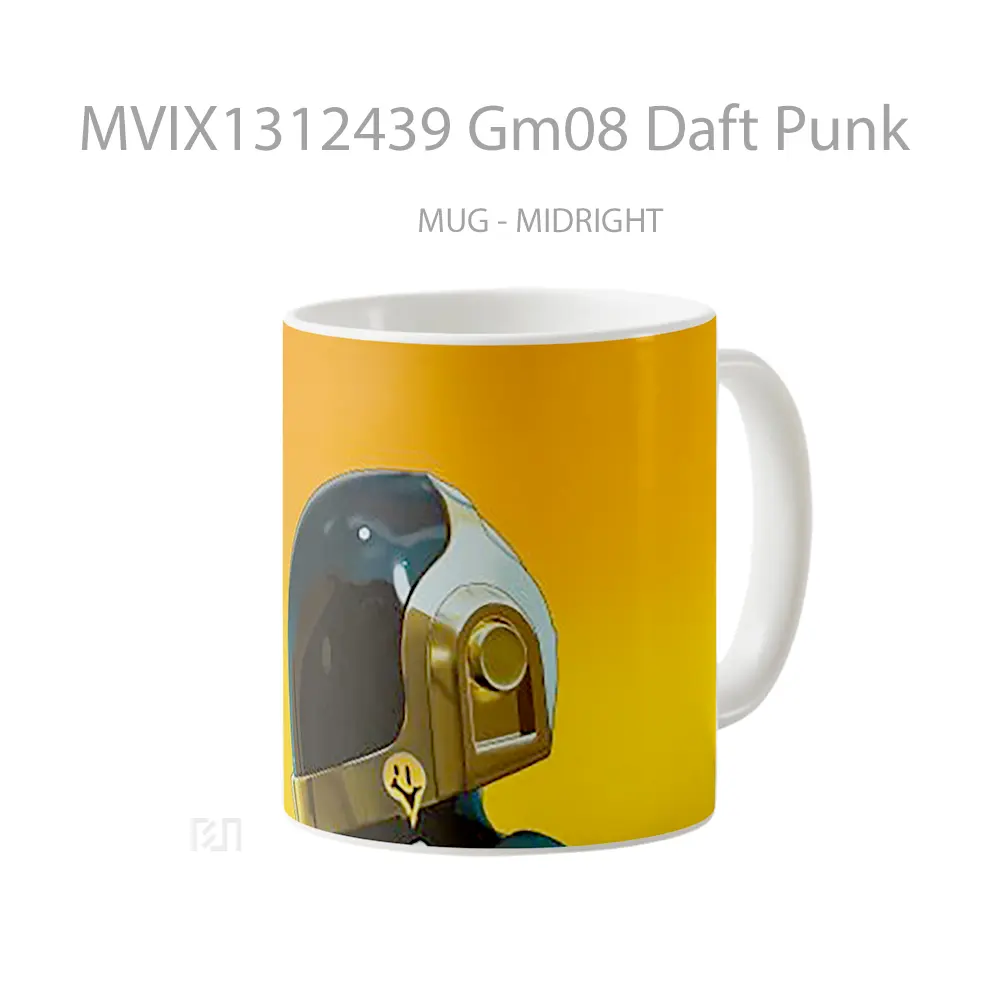 Mug Gm08 Daft Punk Gelas Keramik Unik - All-side / Desain