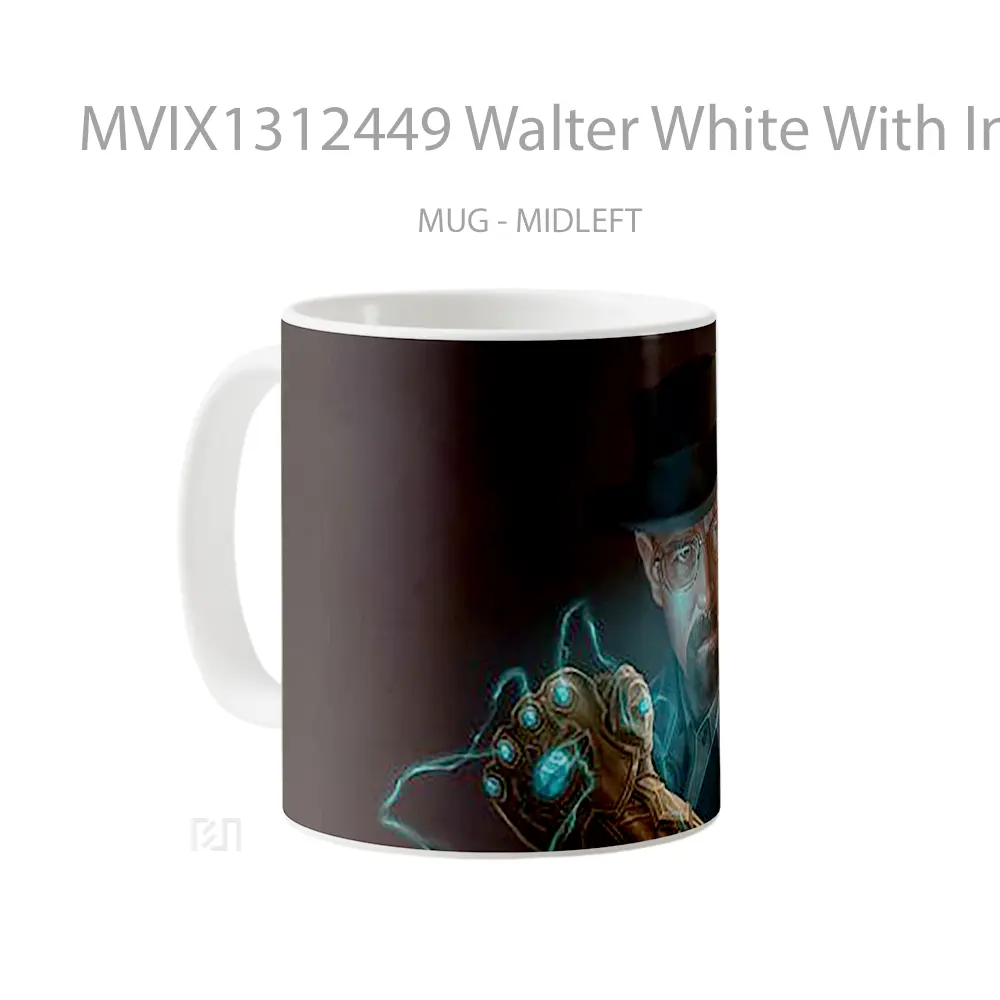 Mug Walter White With Infinity Guantlet Gelas Keramik Unik - All-side / Desain