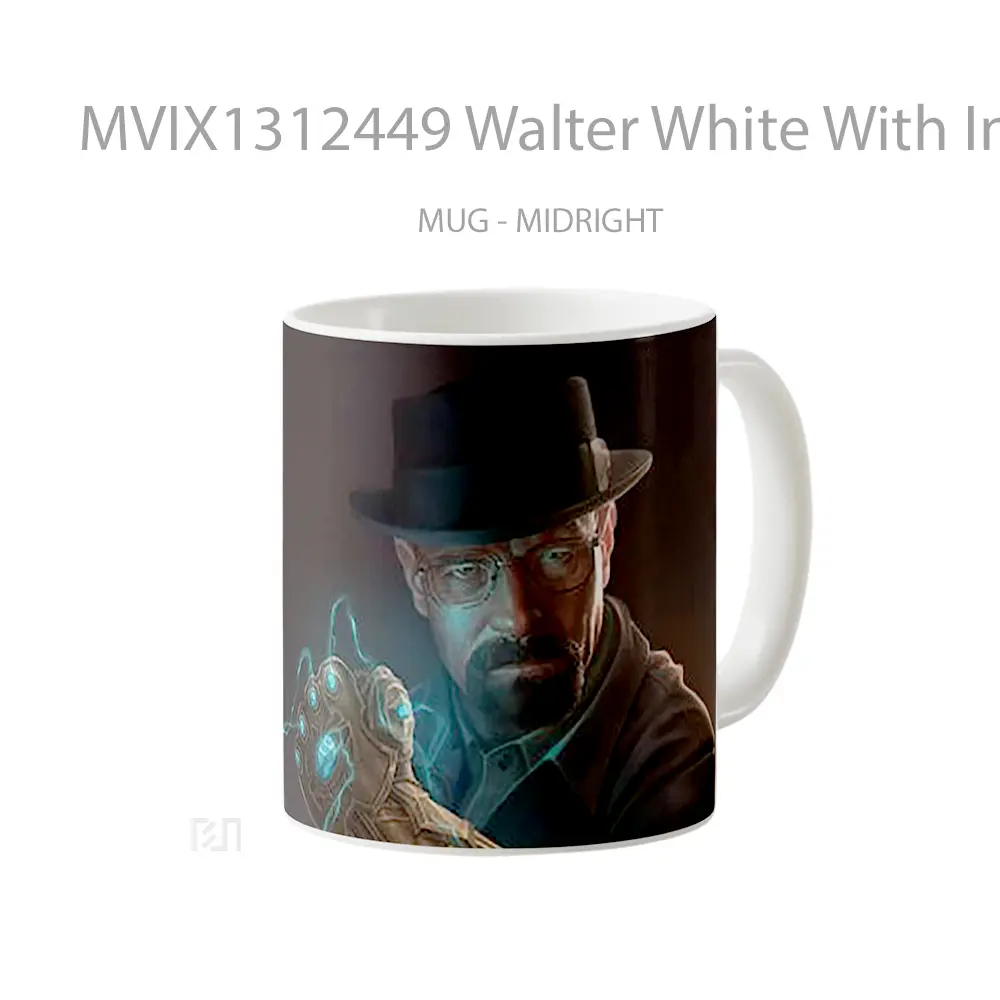 Mug Walter White With Infinity Guantlet Gelas Keramik Unik - All-side / Desain