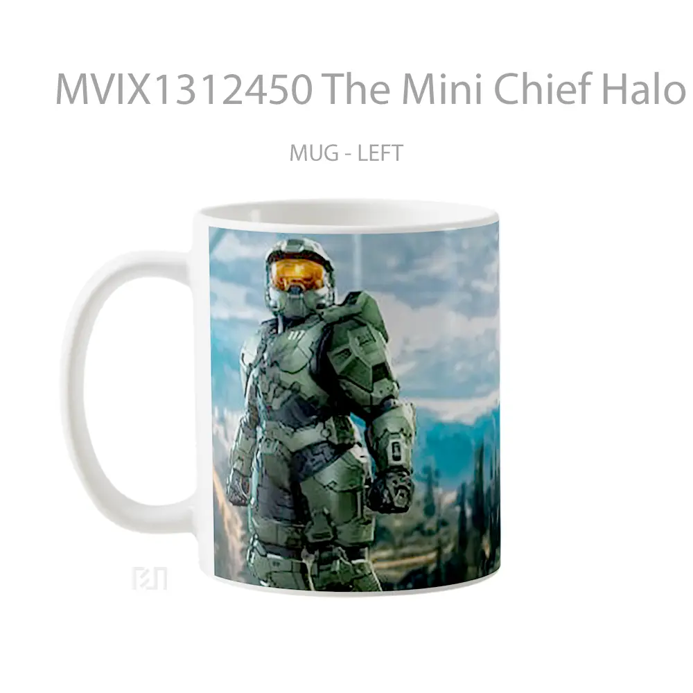 Mug The Mini Chief Halo Cangkir Gamer - All-side / Desain