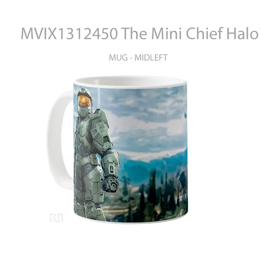 Mug The Mini Chief Halo Cangkir Gamer - All-side / Desain