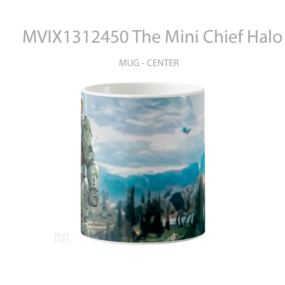 Mug The Mini Chief Halo Cangkir Gamer
