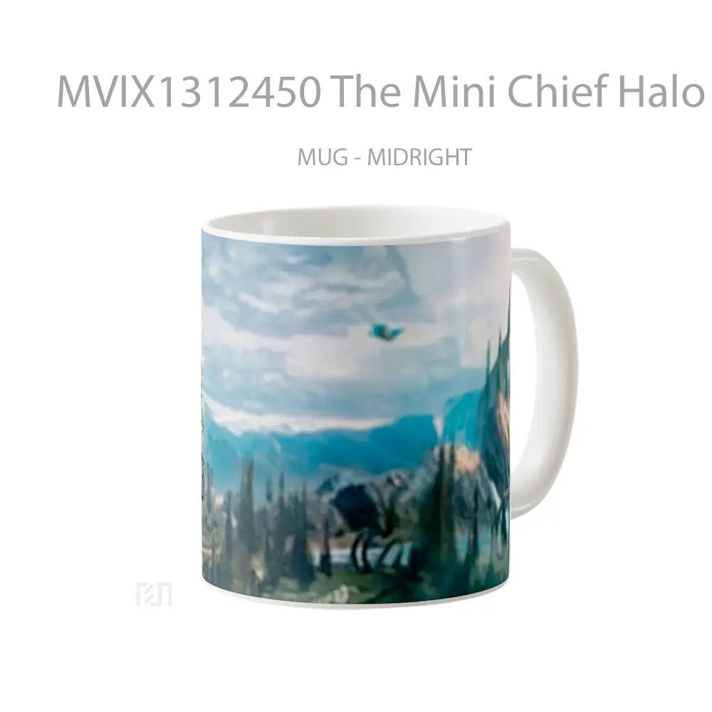 Mug The Mini Chief Halo Cangkir Gamer - All-side / Desain