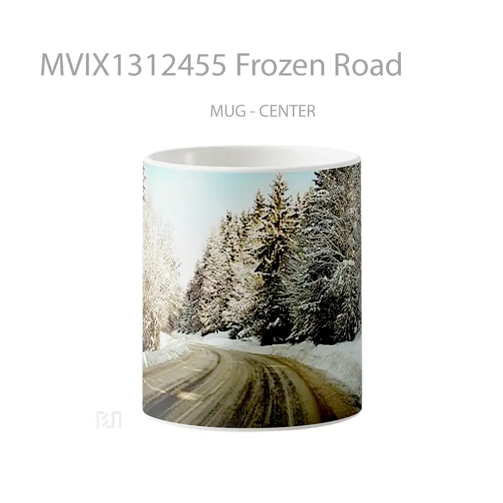 Mug Frozen Road Gelas Keramik Unik