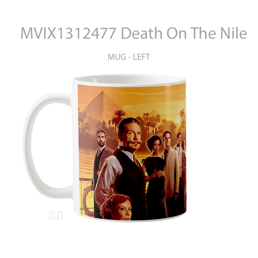Mug Death On The Nile Gelas Keramik Unik - All-side / Desain