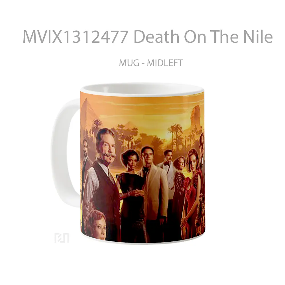 Mug Death On The Nile Gelas Keramik Unik - All-side / Desain