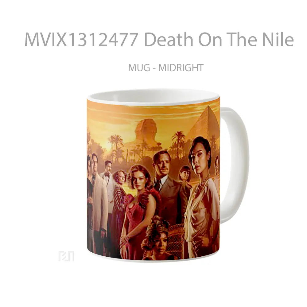 Mug Death On The Nile Gelas Keramik Unik - All-side / Desain