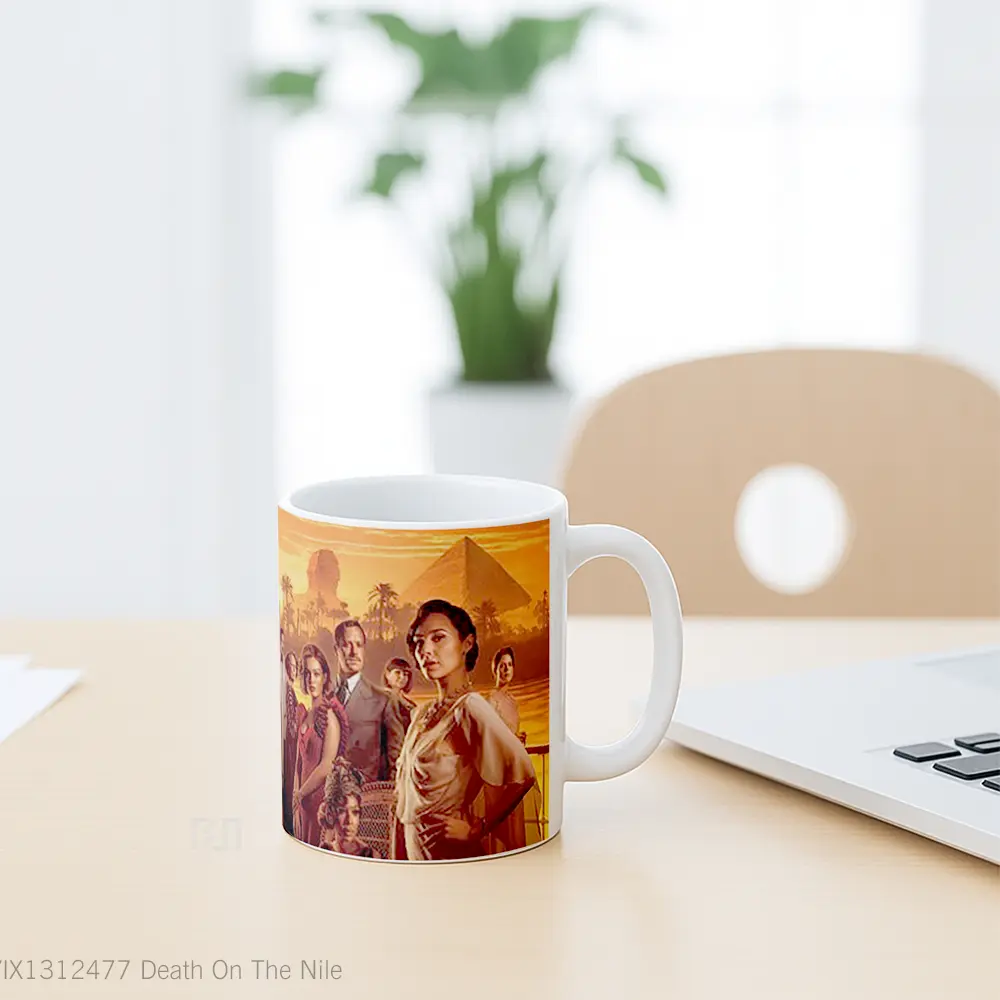 Mug Death On The Nile Gelas Keramik Unik - All-side / Desain
