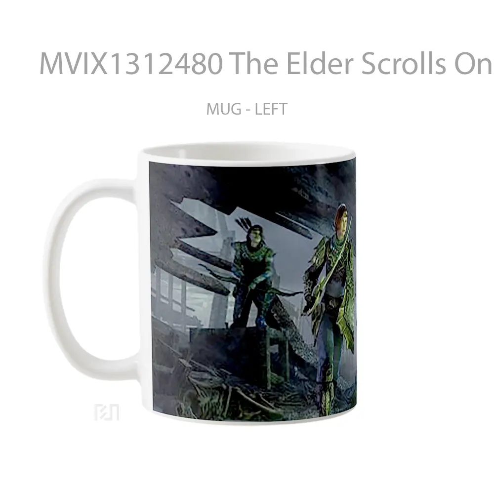 Mug The Elder Scrolls Online Party Gelas Keramik Unik - All-side / Desain
