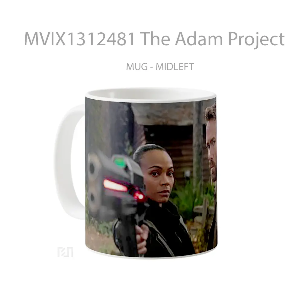 Mug The Adam Project Gelas Keramik Unik - All-side / Desain