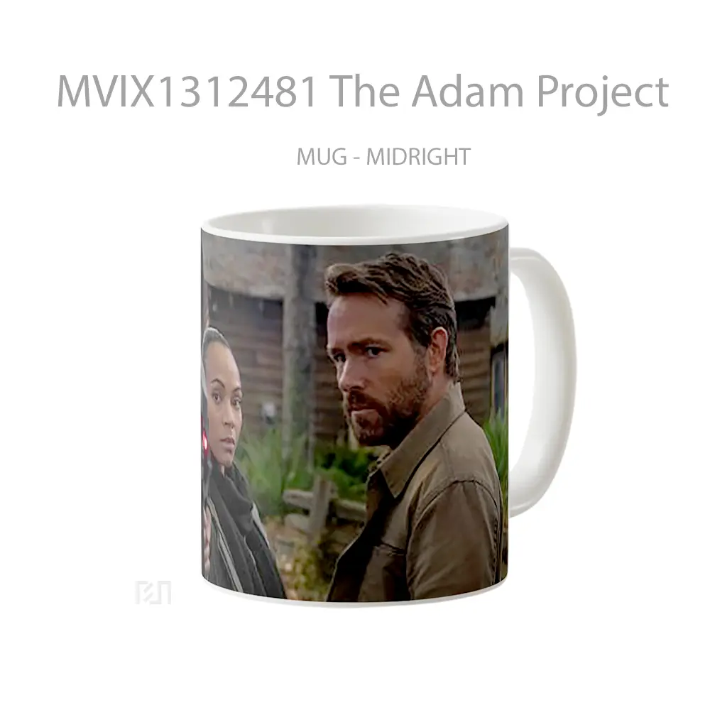 Mug The Adam Project Gelas Keramik Unik - All-side / Desain