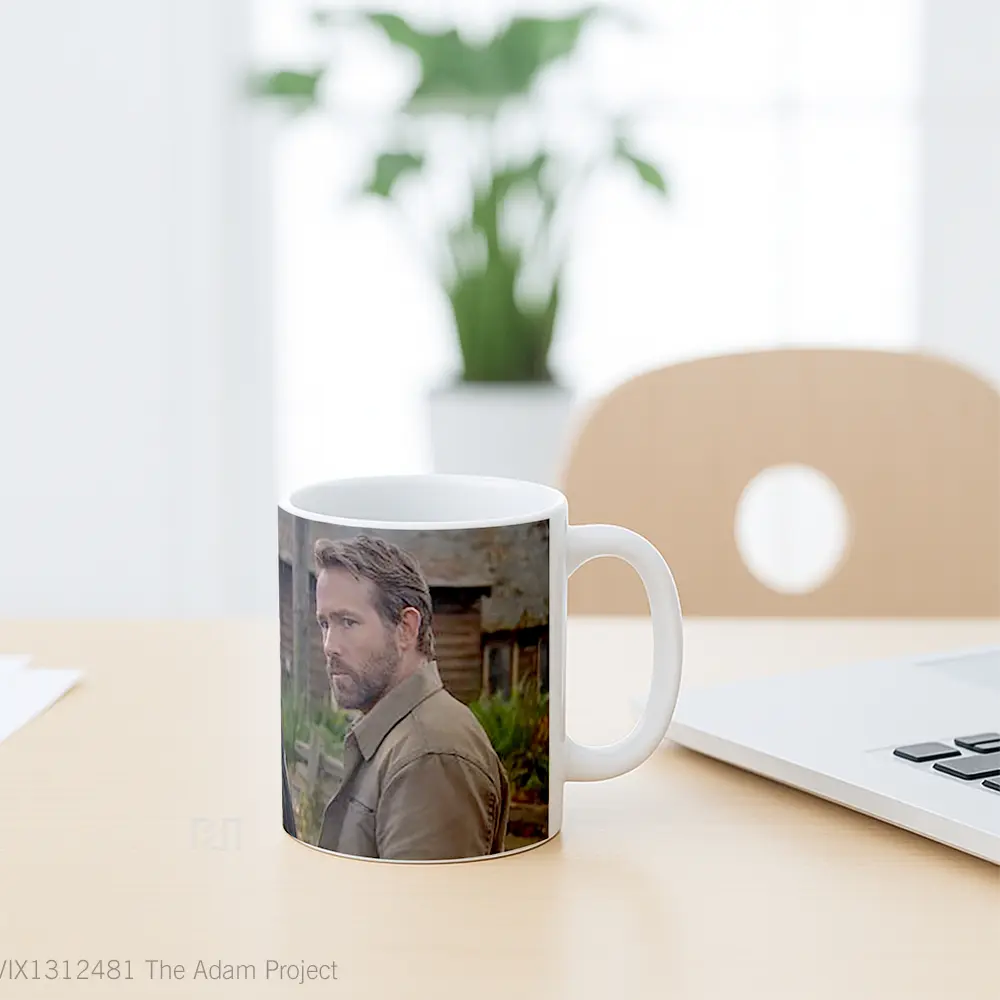 Mug The Adam Project Gelas Keramik Unik - All-side / Desain