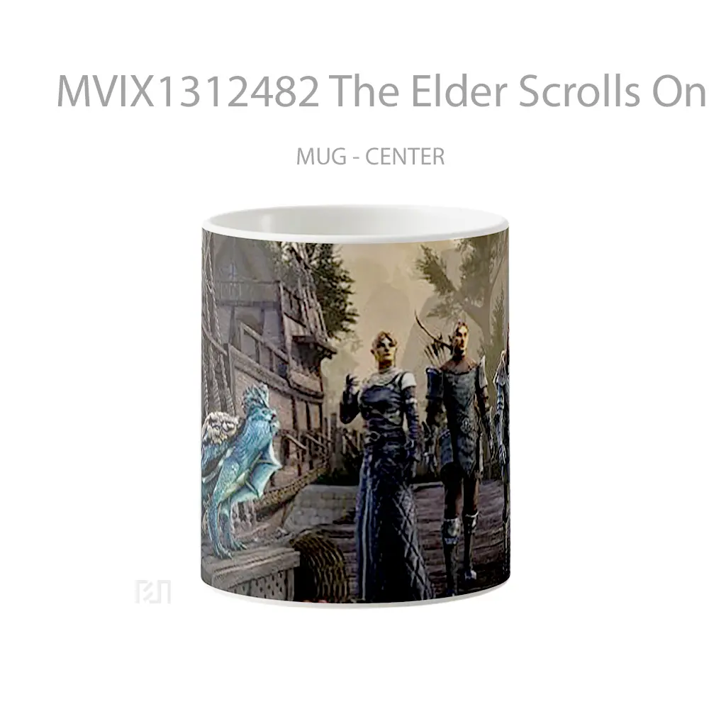 Mug The Elder Scrolls Online High Gelas Keramik Unik