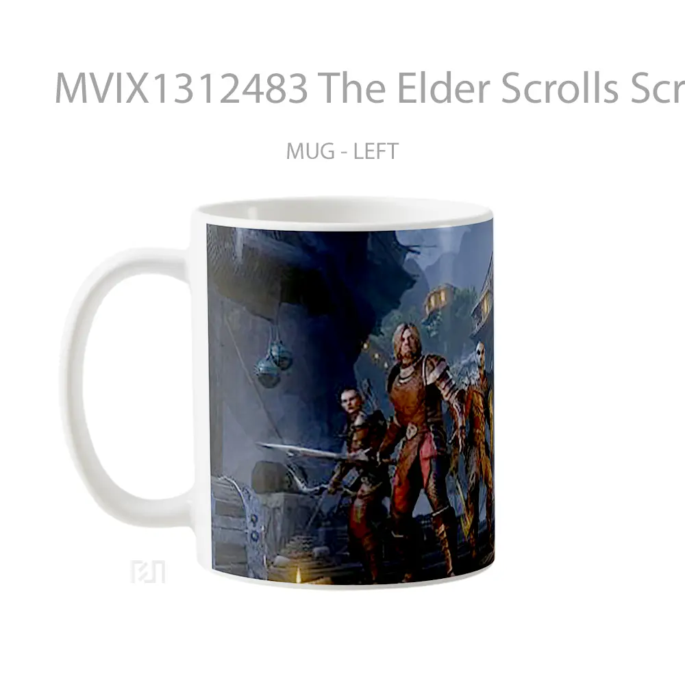 Mug The Elder Scrolls Screenshot Gelas Keramik Unik - All-side / Desain