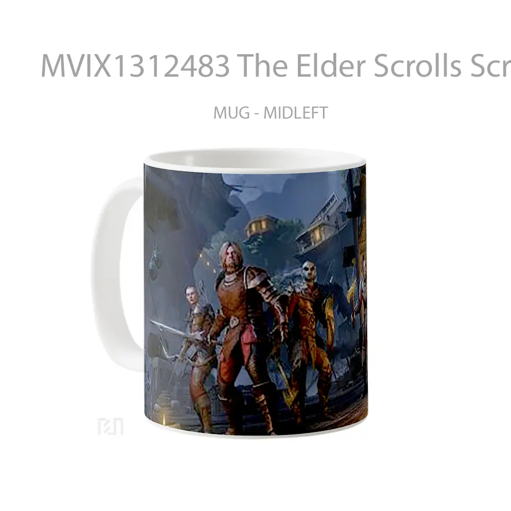 Mug The Elder Scrolls Screenshot Gelas Keramik Unik - All-side / Desain