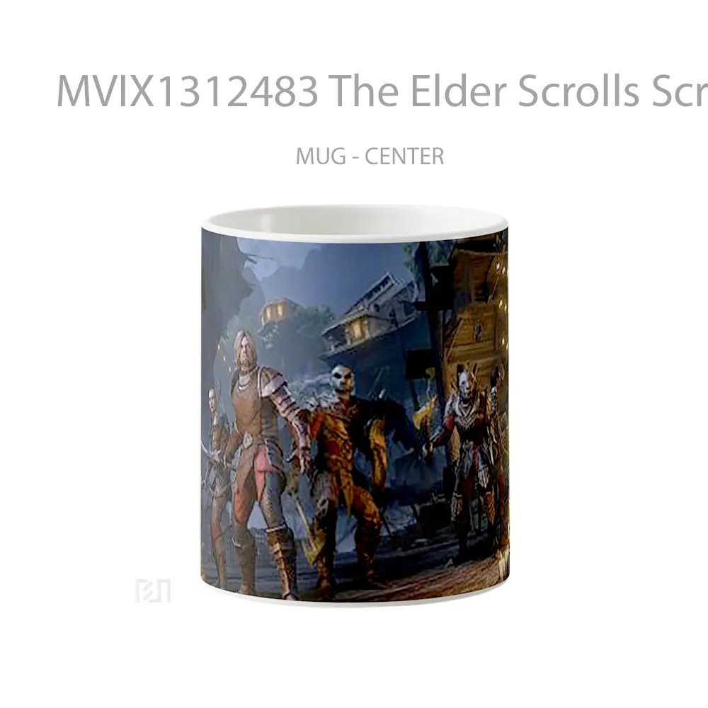 Mug The Elder Scrolls Screenshot Gelas Keramik Unik