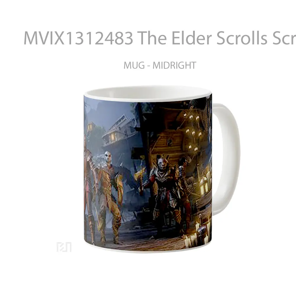 Mug The Elder Scrolls Screenshot Gelas Keramik Unik - All-side / Desain