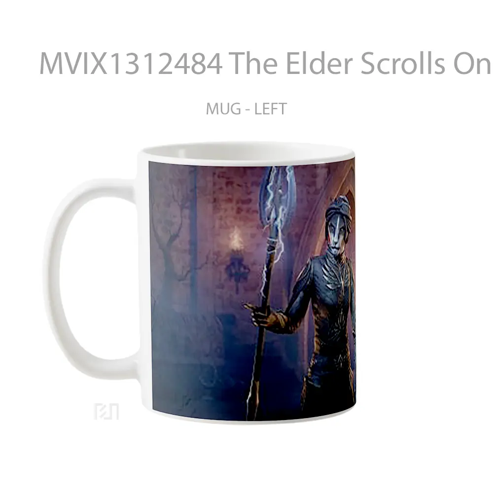 Mug The Elder Scrolls Online High Ember And Isobel Gelas Keramik Unik - All-side / Desain