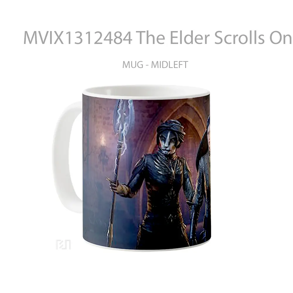 Mug The Elder Scrolls Online High Ember And Isobel Gelas Keramik Unik - All-side / Desain