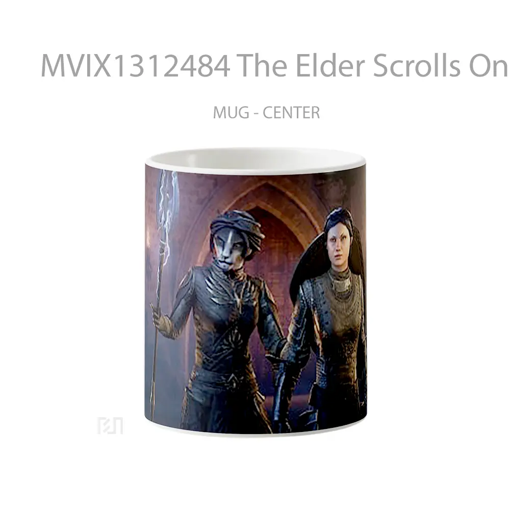 Mug The Elder Scrolls Online High Ember And Isobel Gelas Keramik Unik