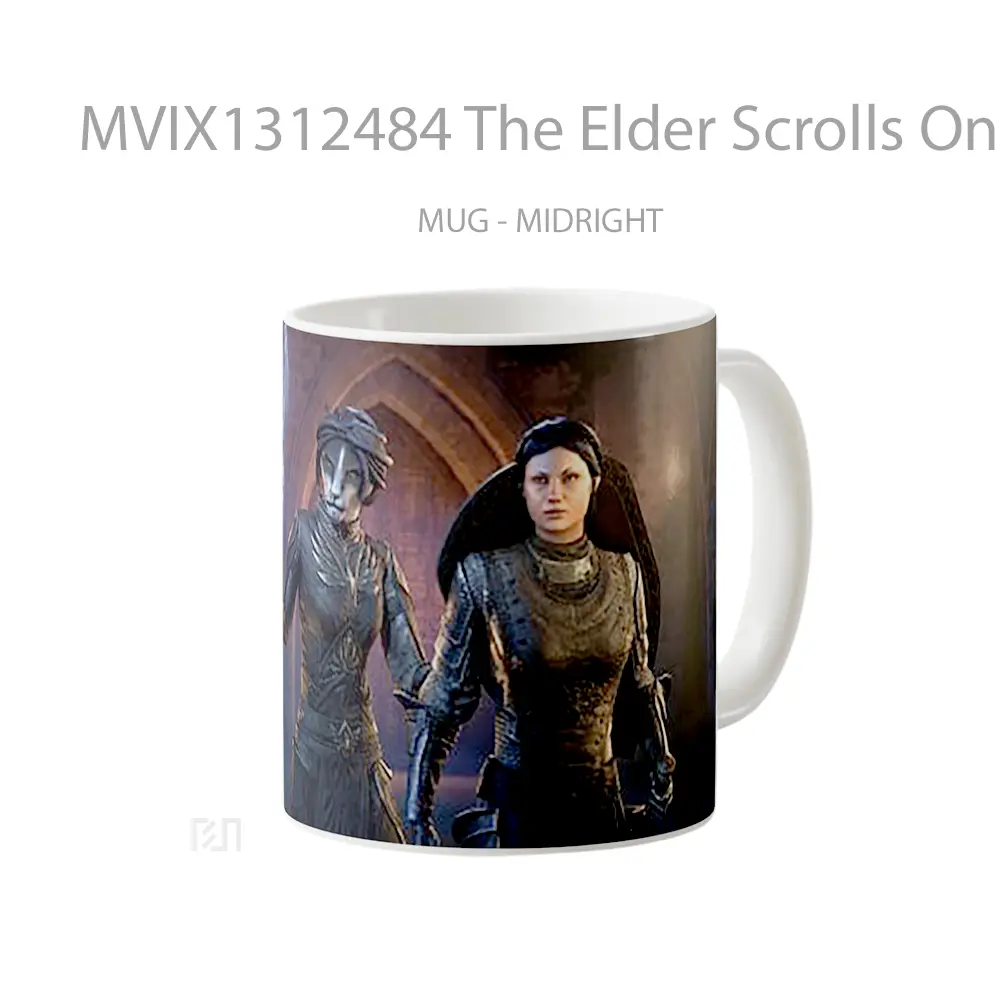 Mug The Elder Scrolls Online High Ember And Isobel Gelas Keramik Unik - All-side / Desain