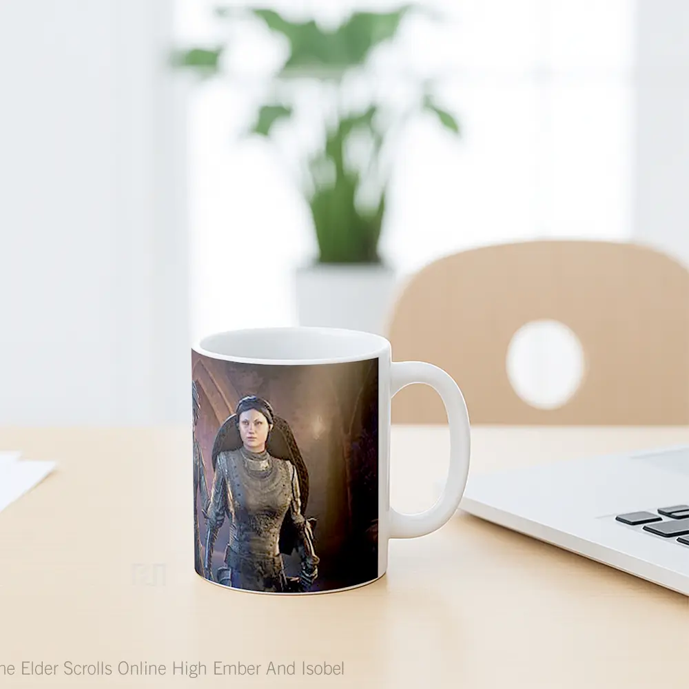 Mug The Elder Scrolls Online High Ember And Isobel Gelas Keramik Unik - All-side / Desain
