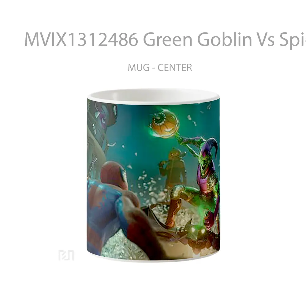 Mug Green Goblin Vs Spider Man Fortnite Gelas Superhero